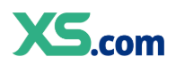 XS.com ロゴ