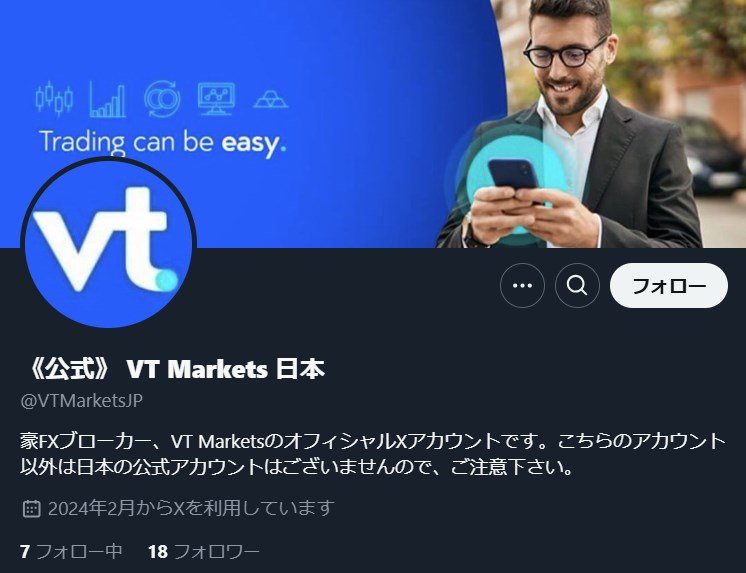 VT Markets 公式X